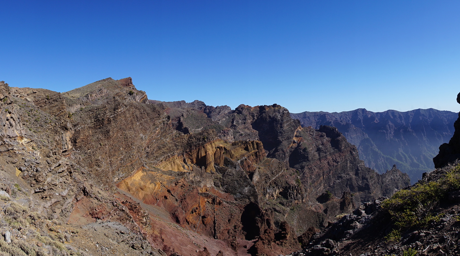 Walking on La Palma offers a colourful experience