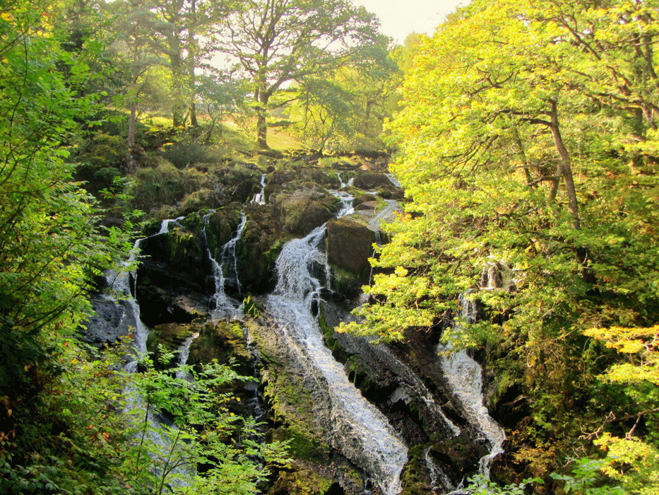 Swallow Falls near Betws y Coed