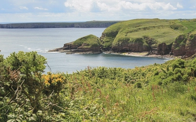 Stunning views on the Pembrokeshire Coast Path