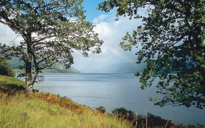 Loch Lochy on the Great Glen Way