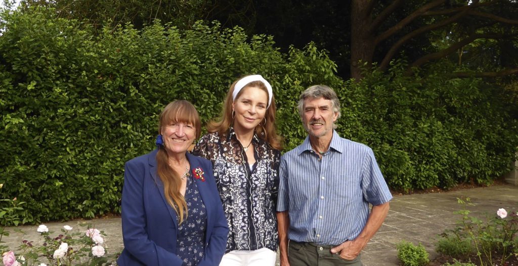 Di And Tony With Queen Noor