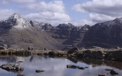 Liathach from Beinn Dearg, Wester Ross