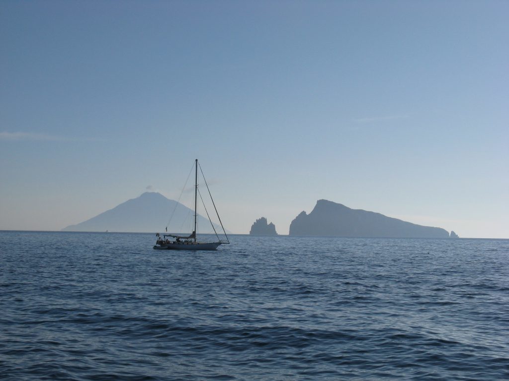 Early Morning Views Of Stromboli And Basiluzzo