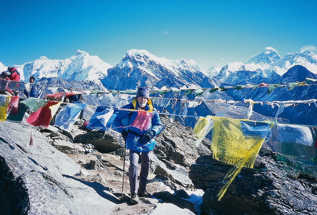 Kev at home in the Himalaya