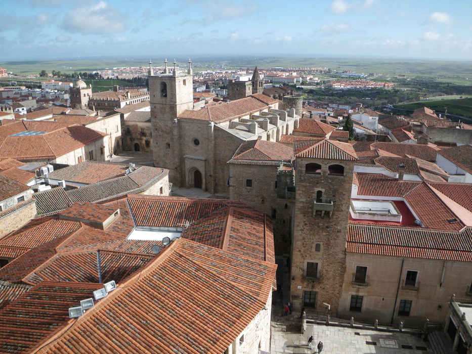 terracotta roofed towns