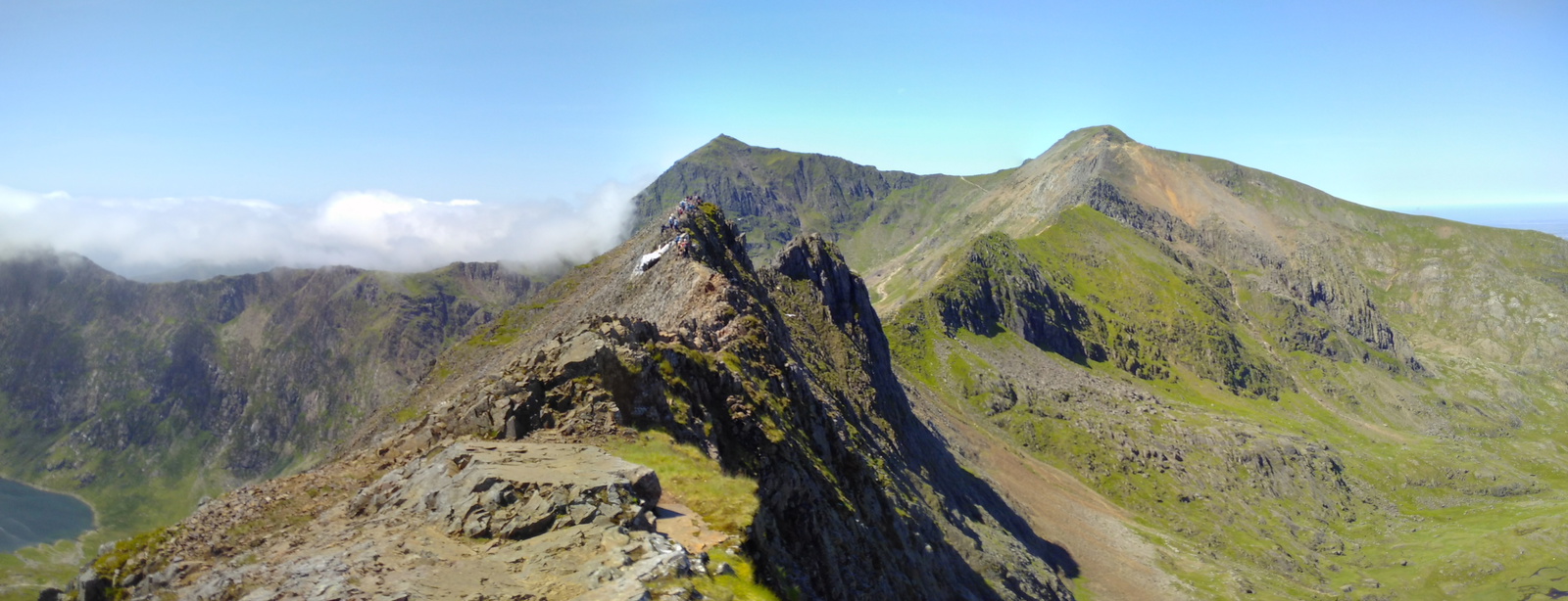 The Snowdon Horseshoe With Crib Goch Garnedd