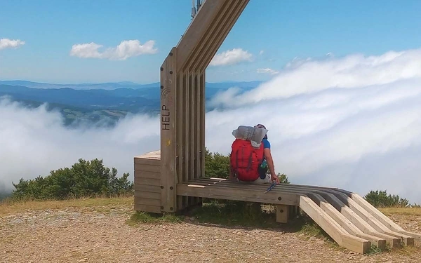 Resting spot on the Camino